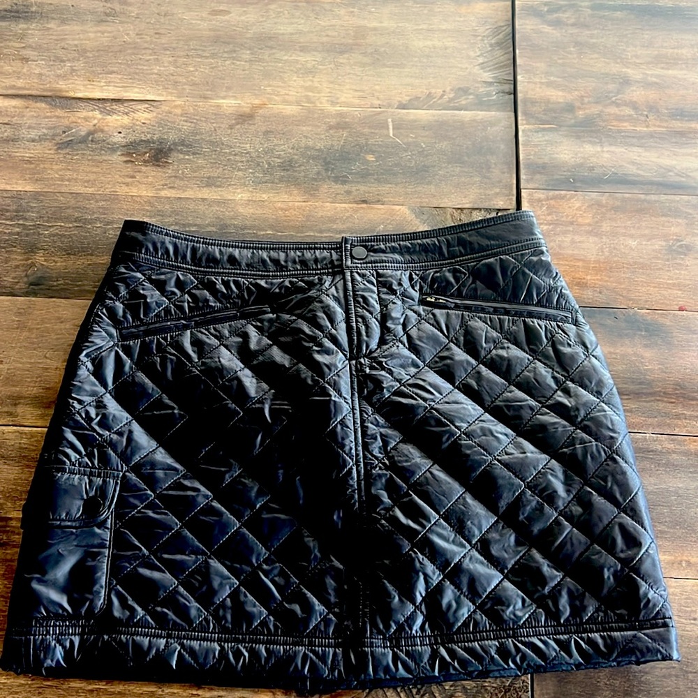 Athleta down mini skirt